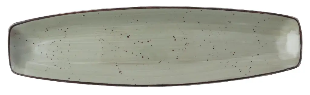 32CURV19302 Schaal Rustic Curve 36 x 16,5 cm Lichtgroen.webp