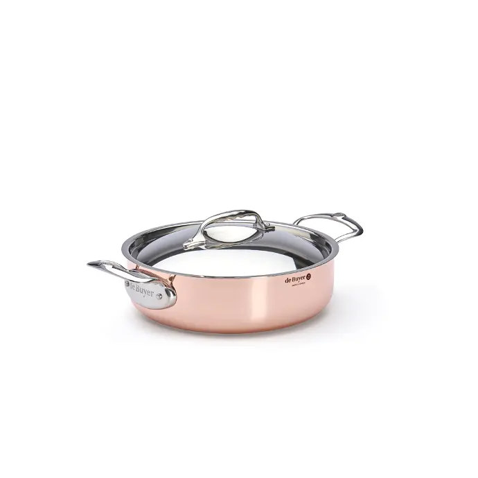 Sauteerpan koper - 28 cm - Inocuivre - De Buyer