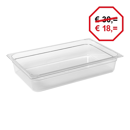 Rubbermaid bak gastronorm GN1/1 |100 mm| RM3391