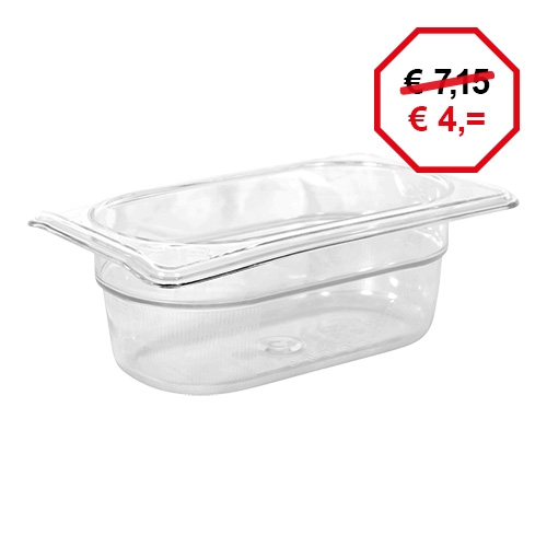 Rubbermaid bak gastronorm GN1/9 |065 mm| RM3533