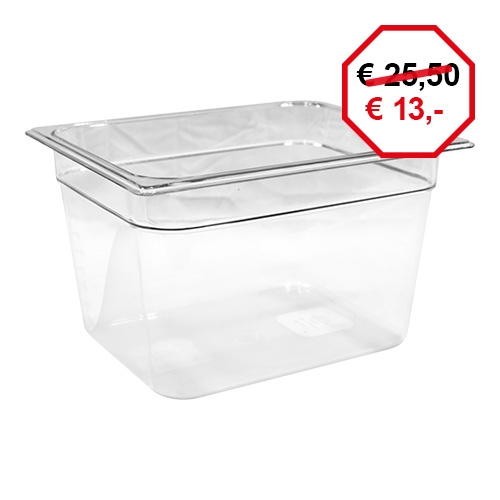 Rubbermaid bak gastronorm GN1/2 |200 mm| RM3941