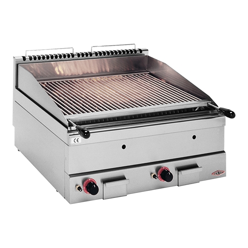 Stilfer lavasteen grill |2-zones| 527601