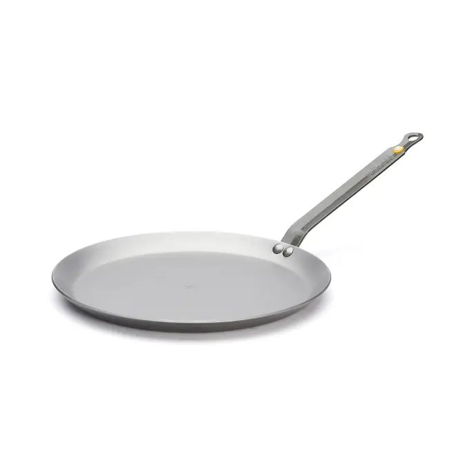 Pannenkoekenpan / crêpepan plaatstaal - 24 cm - Mineral B - De Buyer