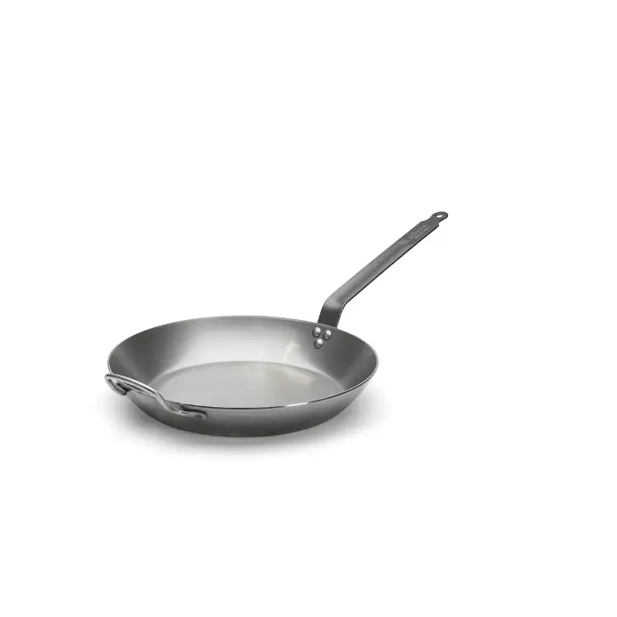 Koekenpan plaatstaal met extra handvat - 36 cm - Carbone Plus - De Buyer