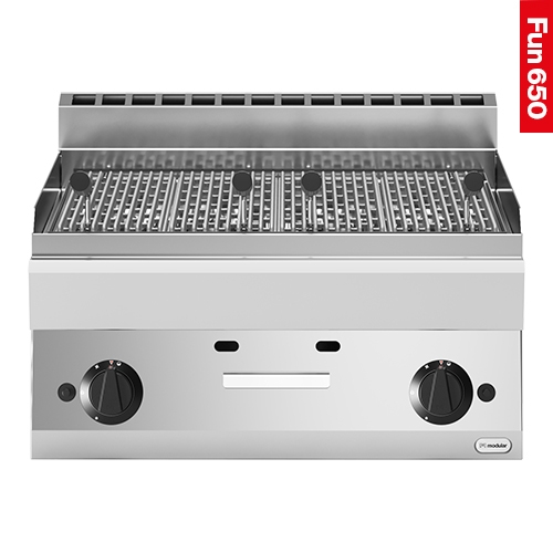 Modular lavasteen grill |2-zones| 318311