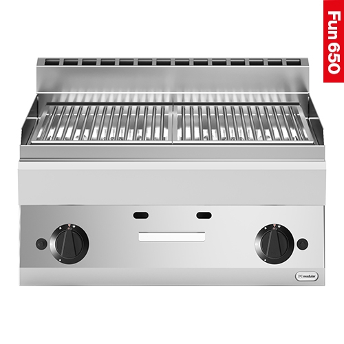 Modular lavasteen grill |2-zones| 318317