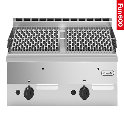 Modular lavasteen grill |2-zones| 318657