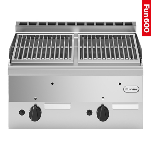 Modular lavasteen grill |2-zones| 318659