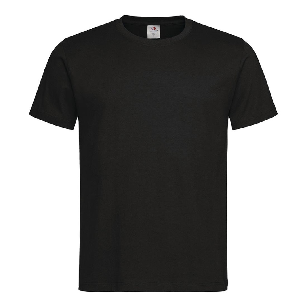 Unisex T-shirt zwart L