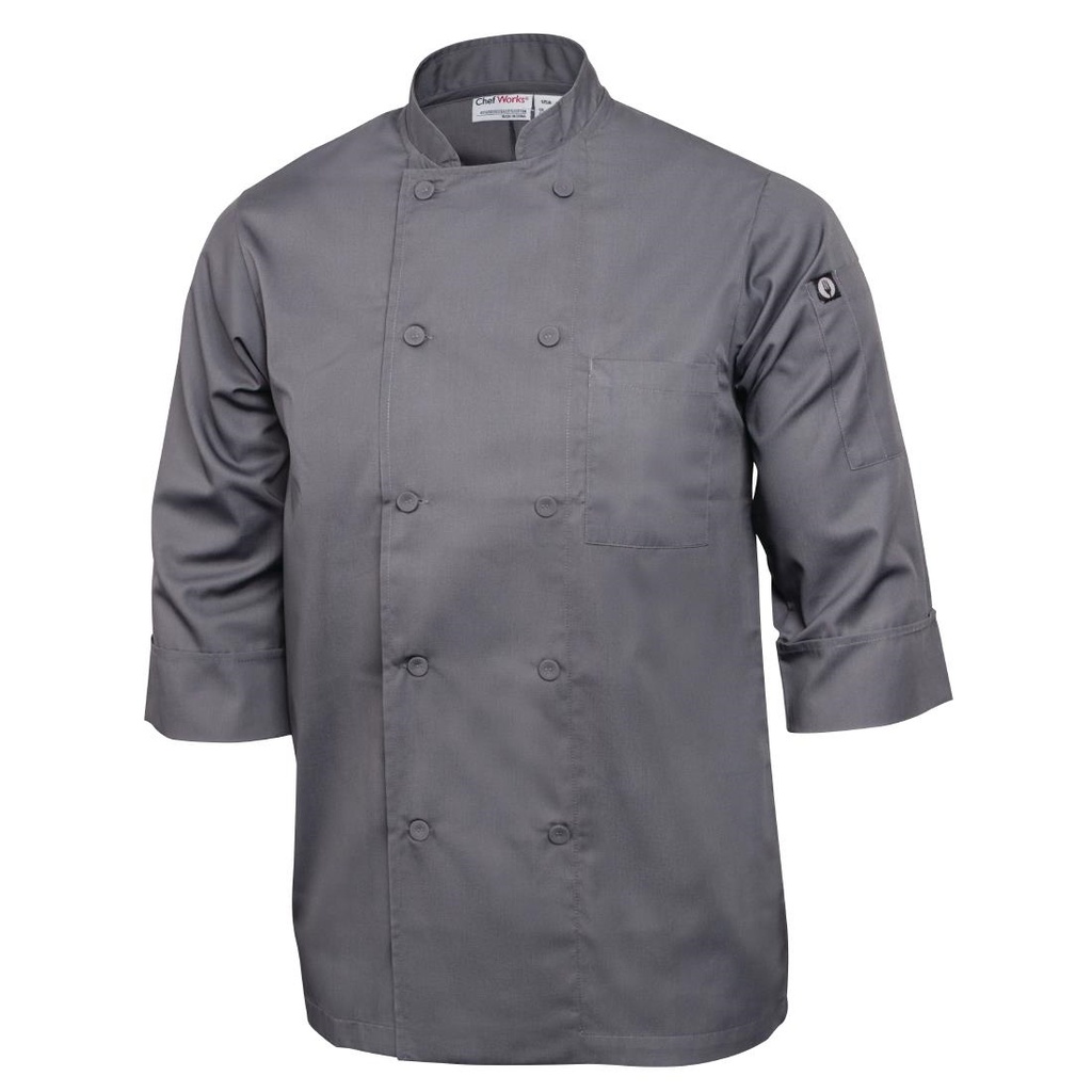 Chef Works unisex koksbuis grijs L