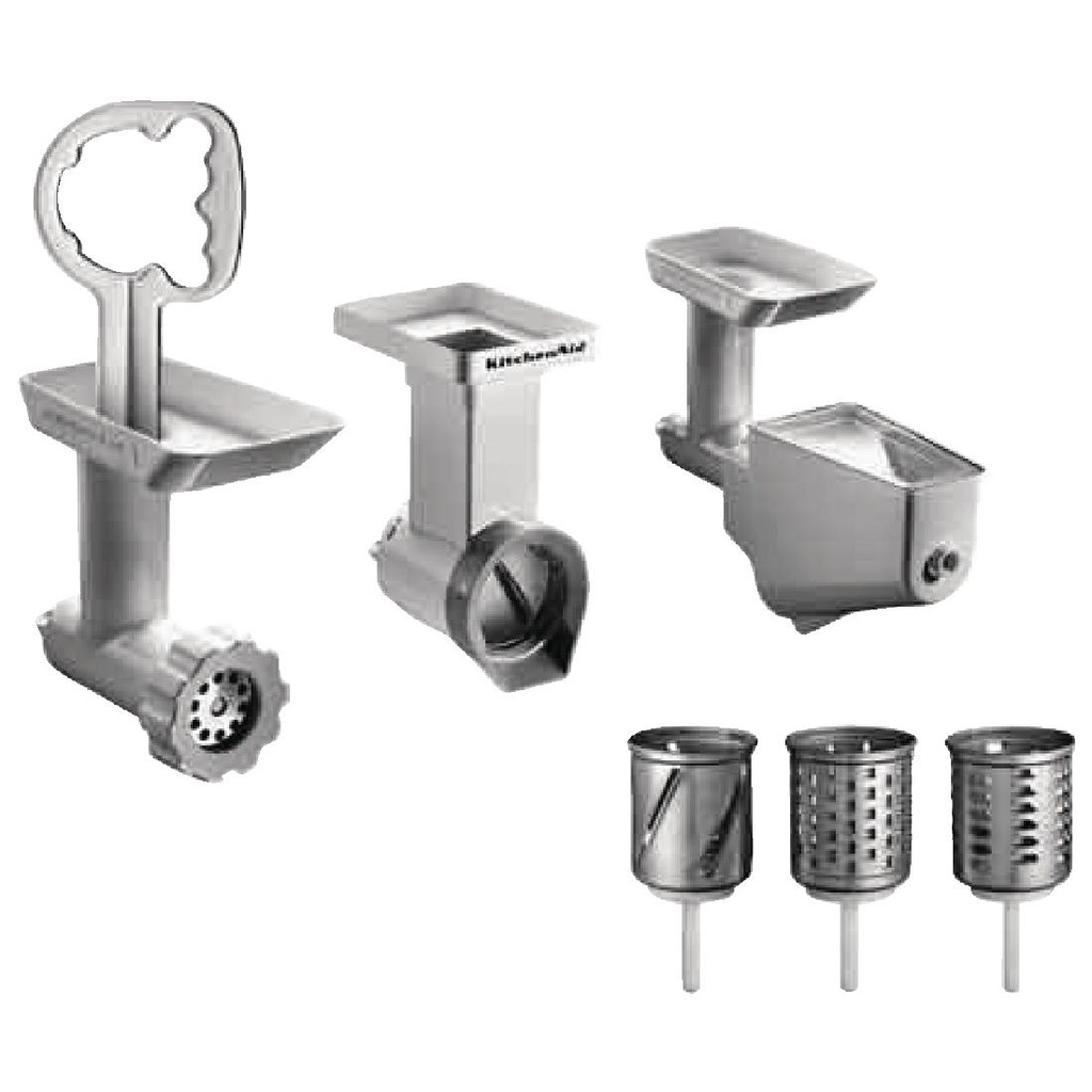 KitchenAid 6-delige accessoireset voor KitchenAid mixers