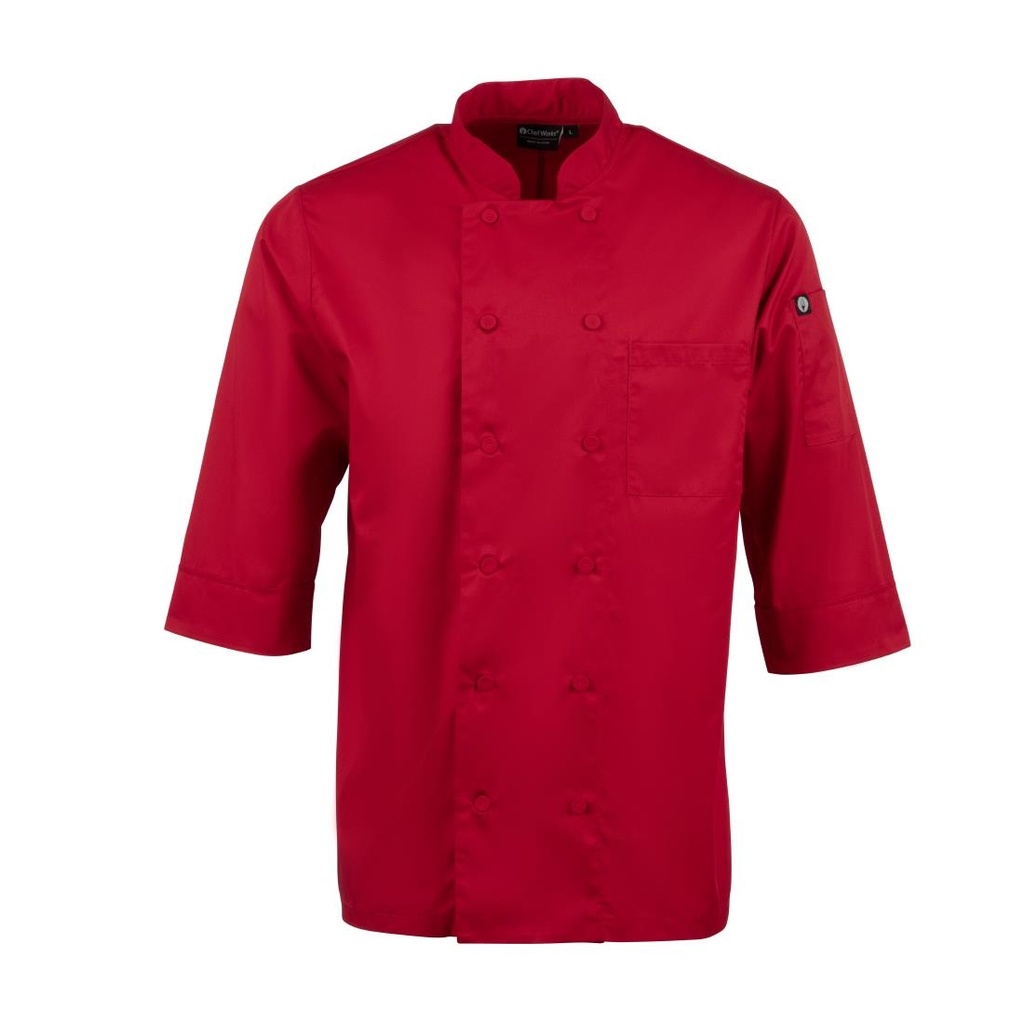 Chef Works unisex koksbuis rood L