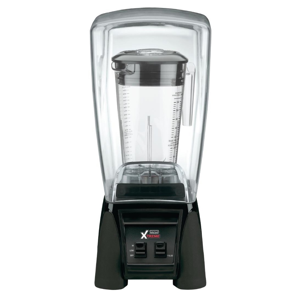 Waring MX1100XTXSEE Xtreme Hi-Power blender 2L met timer en geluidsdemper