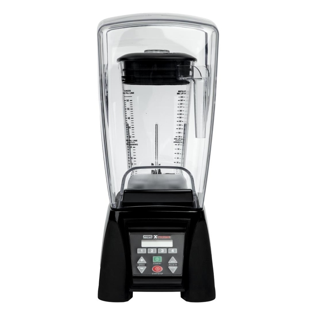 Waring Xtreme Hi-Power 2L blender programmeerbaar met geluidskap MX1500XTXSEE