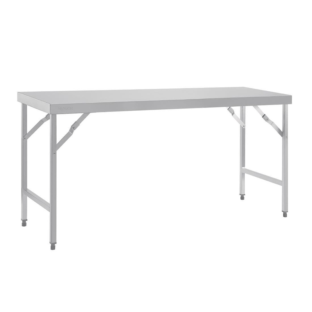 Vogue inklapbare RVS werktafel 180cm