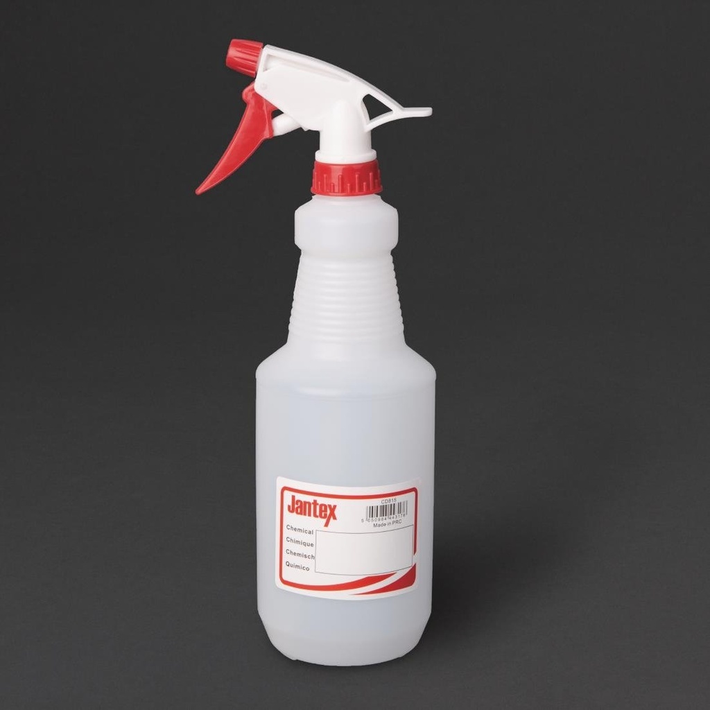 Jantex kleurcode sprayfles rood 750ml