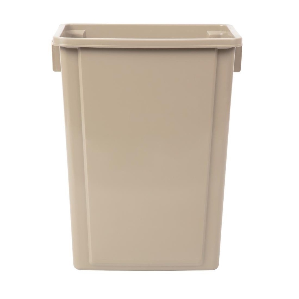 recycling afvalbak beige 56L