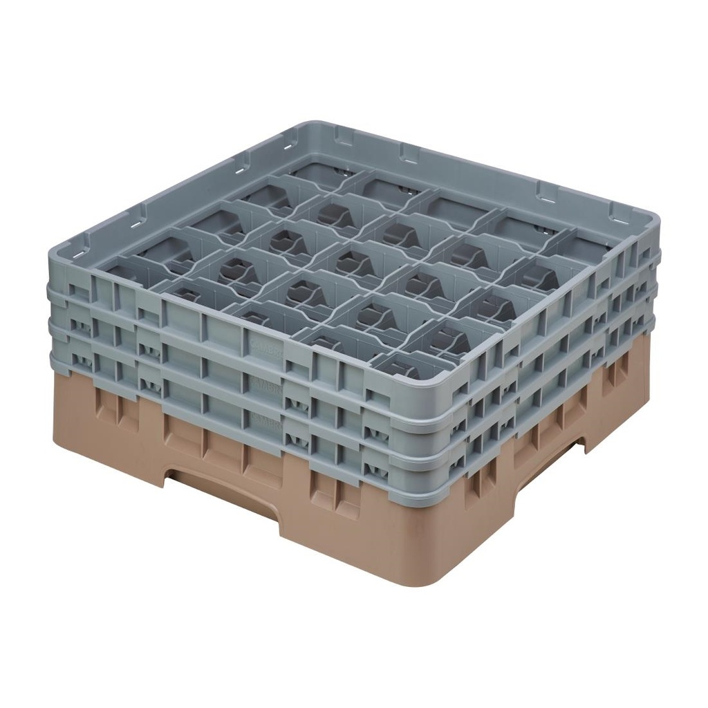 Cambro Camrack vaatwaskorf met 25 compartimenten max. glashoogte 17,4cm