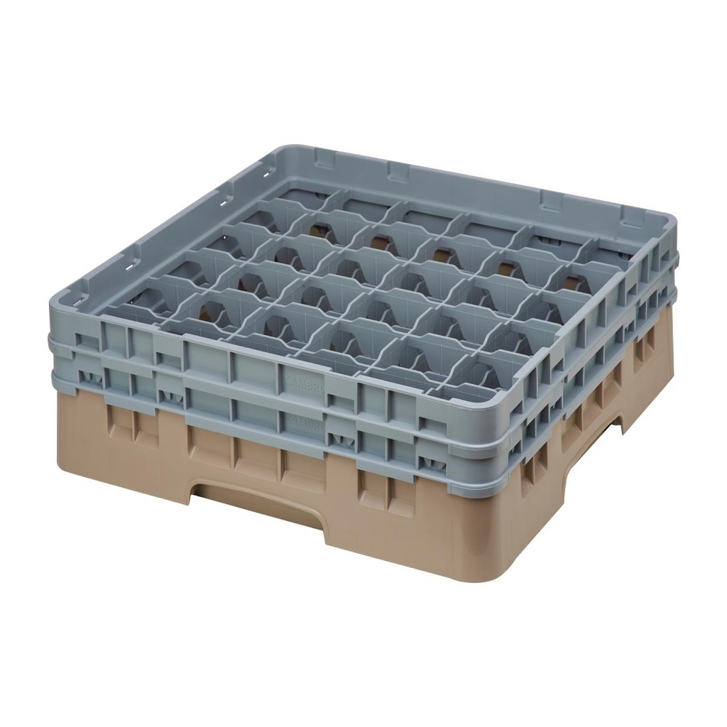 Cambro Camrack vaatwaskorf met 36 compartimenten max. glashoogte 13,3cm