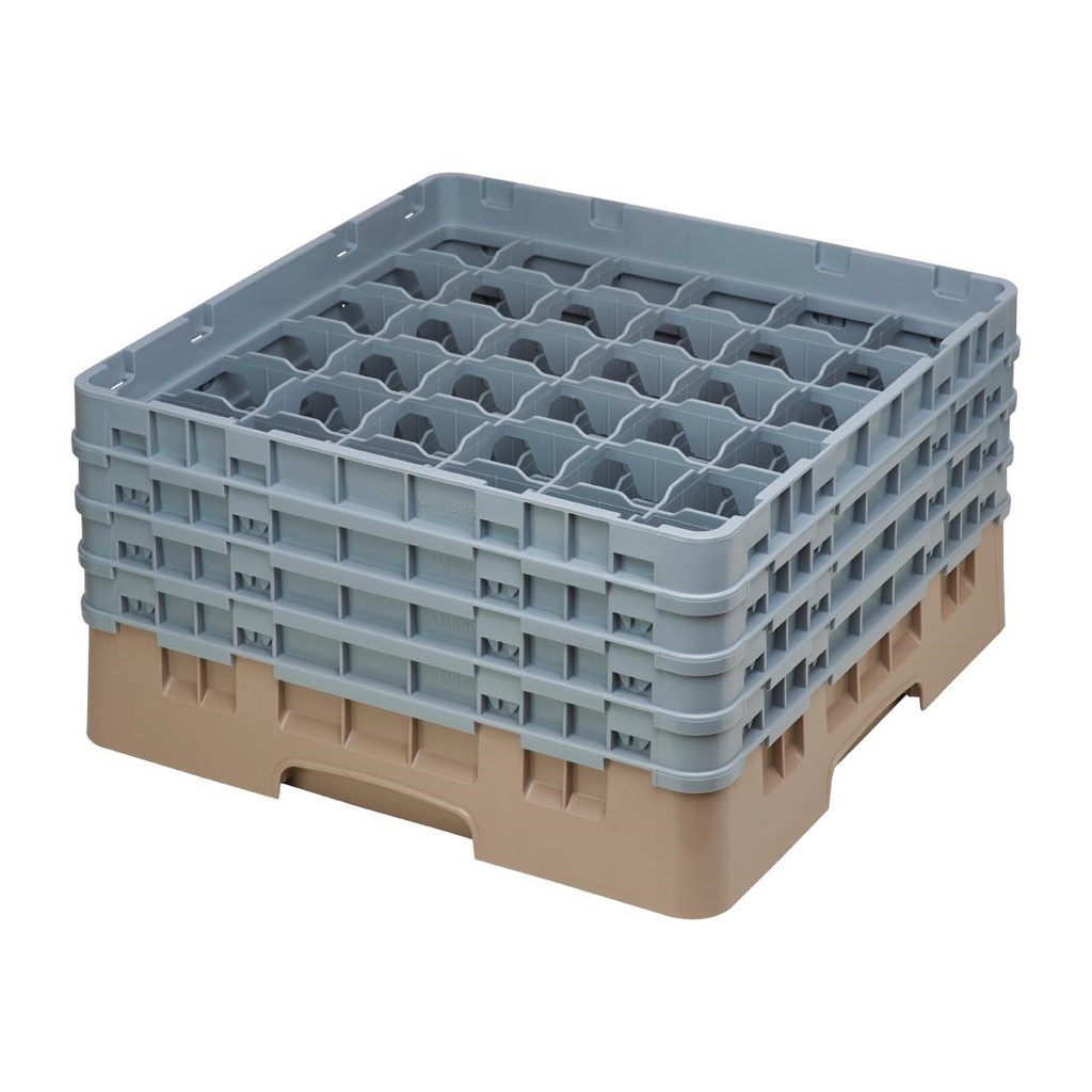 Cambro Camrack vaatwaskorf met 36 compartimenten max. glashoogte 21,5cm