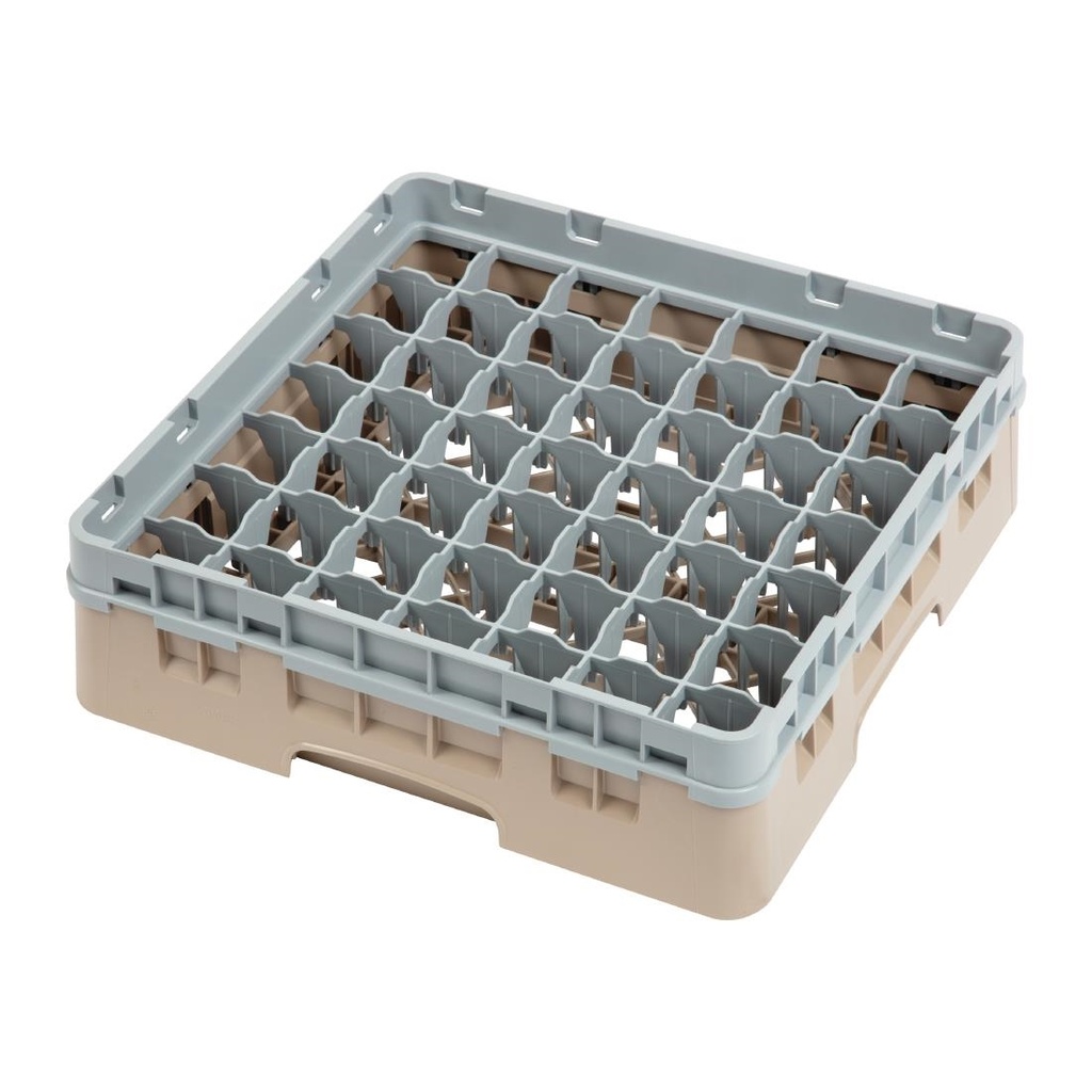 Cambro Camrack vaatwaskorf met 49 compartimenten max. glashoogte 9,2cm