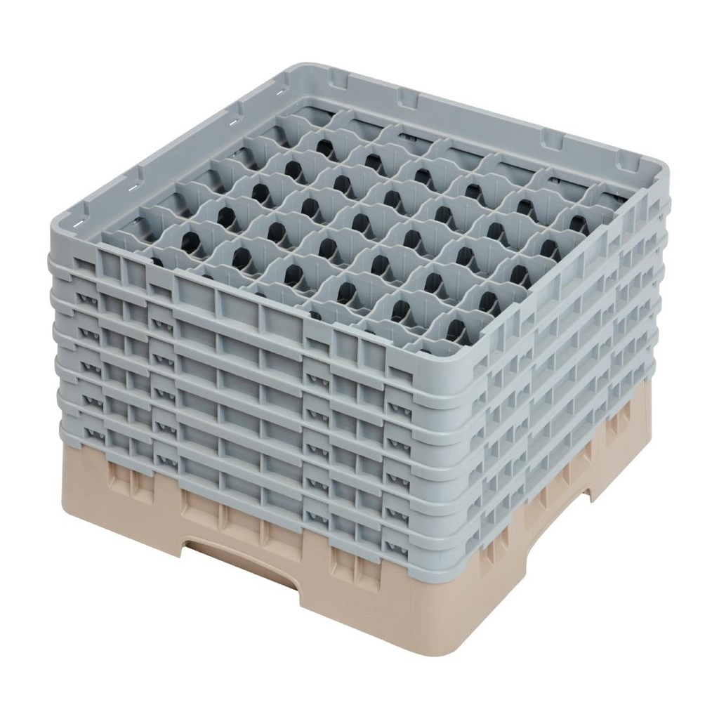 Cambro Camrack vaatwaskorf met 49 compartimenten max. glashoogte 29,8cm