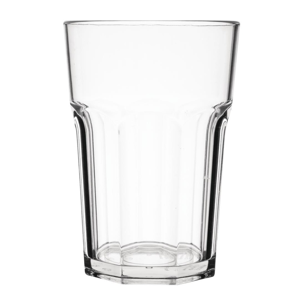 Olympia Kristallon Orleans polycarbonaat tumblers 390ml (12 stuks)