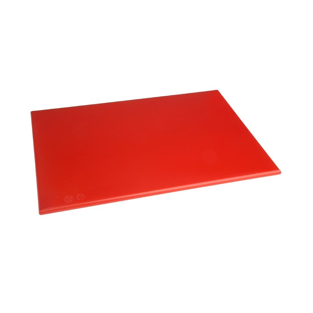 Hygiplas antibacteriële HDPE snijplank rood