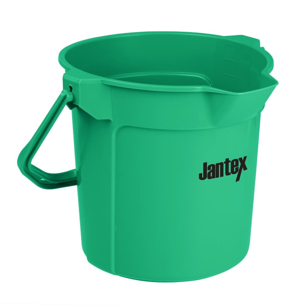 Jantex Groene Maatemmer Met Schenktuit 10Ltr