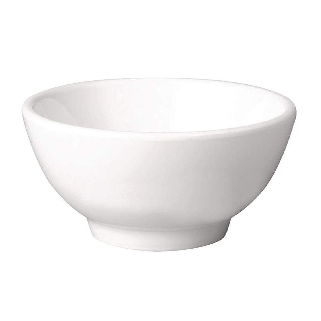 APS Pure ronde melamine kom wit 9cm