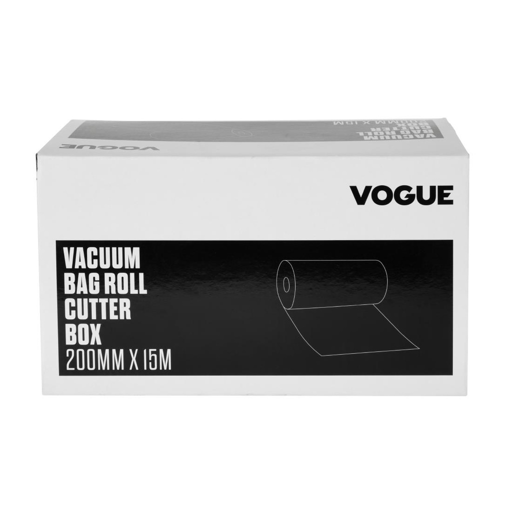 Vogue vacuümfolie op rol met dispenser 200mm x15m