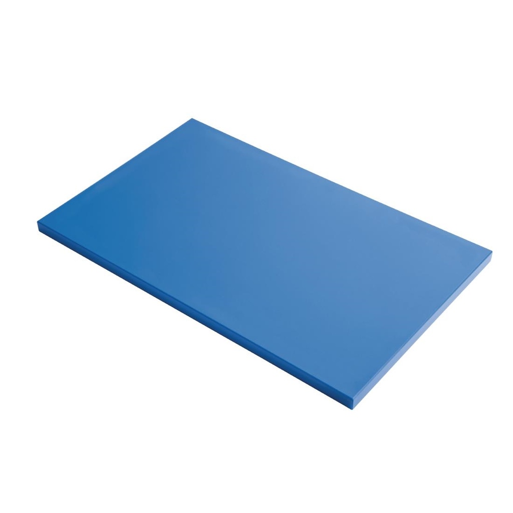 Gastro M GN1/1 HDPE snijplank glad blauw