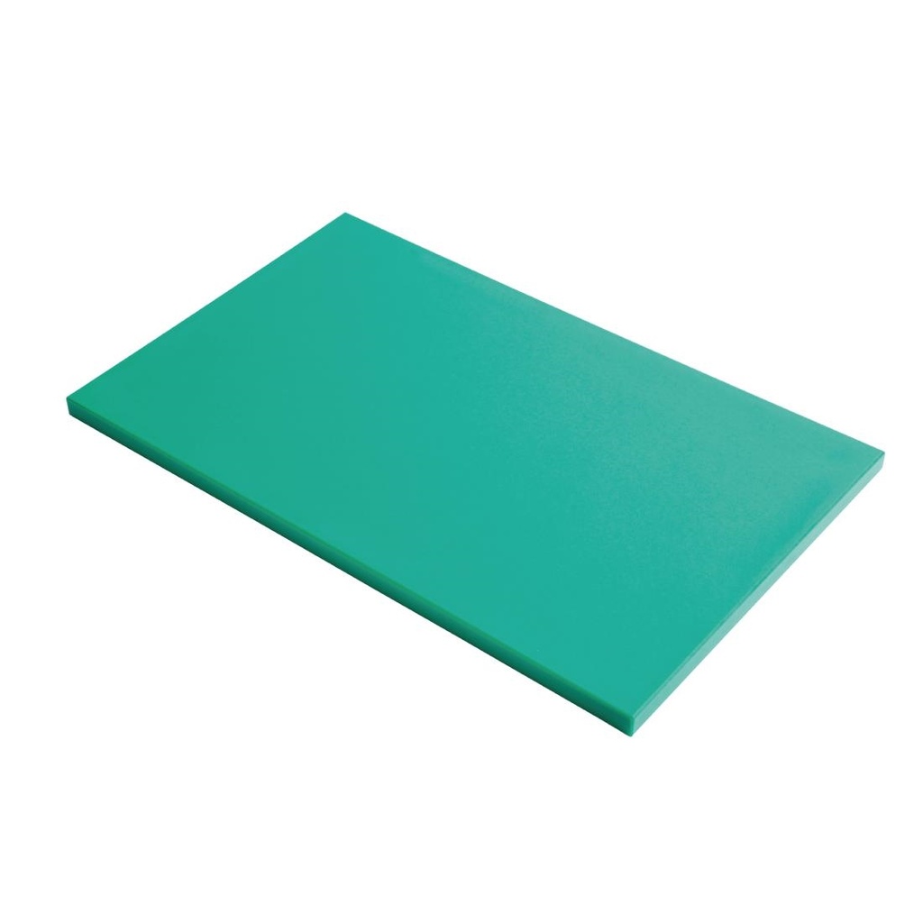 Gastro M HDPE snijplank groen 60x40x2cm