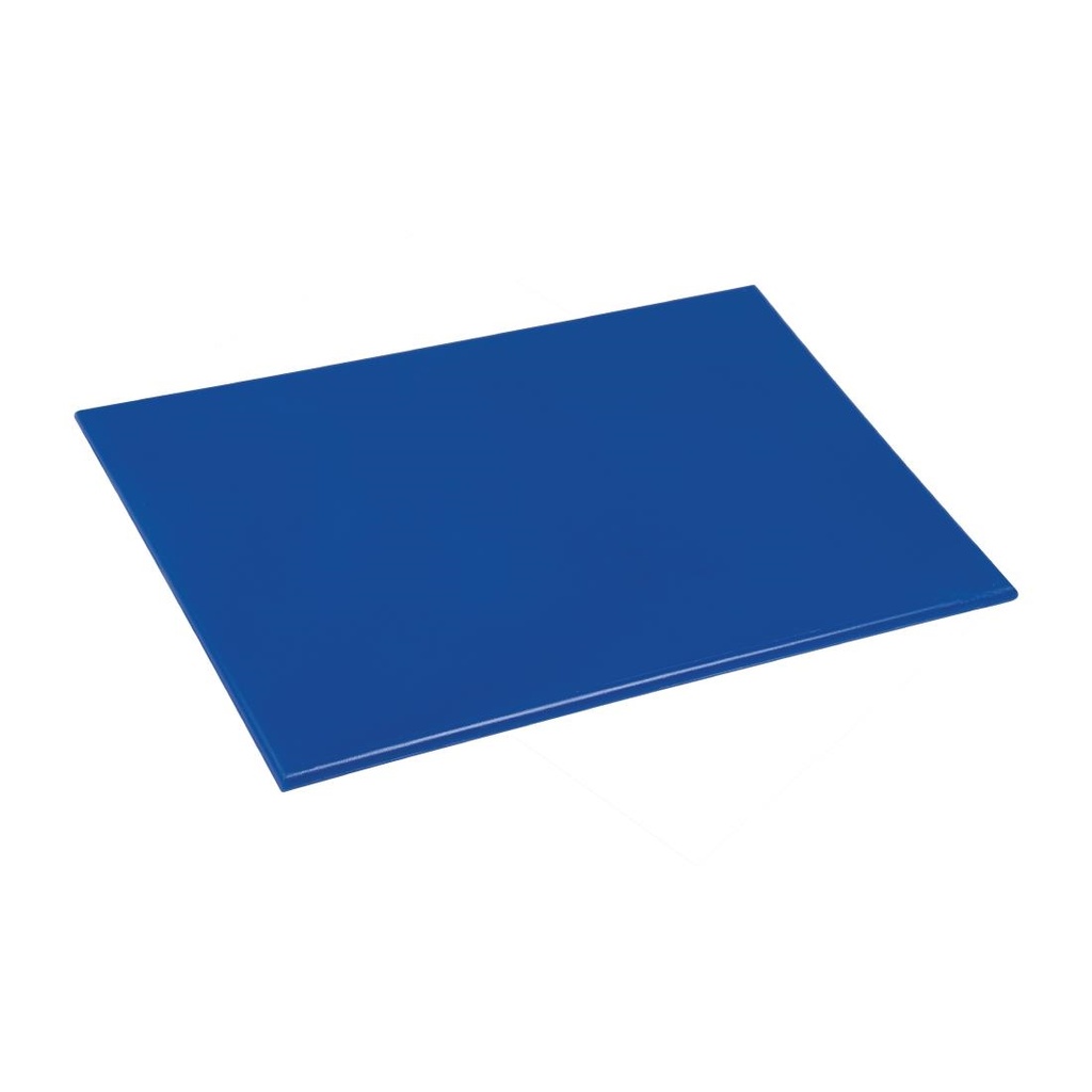 Hygiplas antibacteriële LDPE snijplank blauw 450x300x10mm