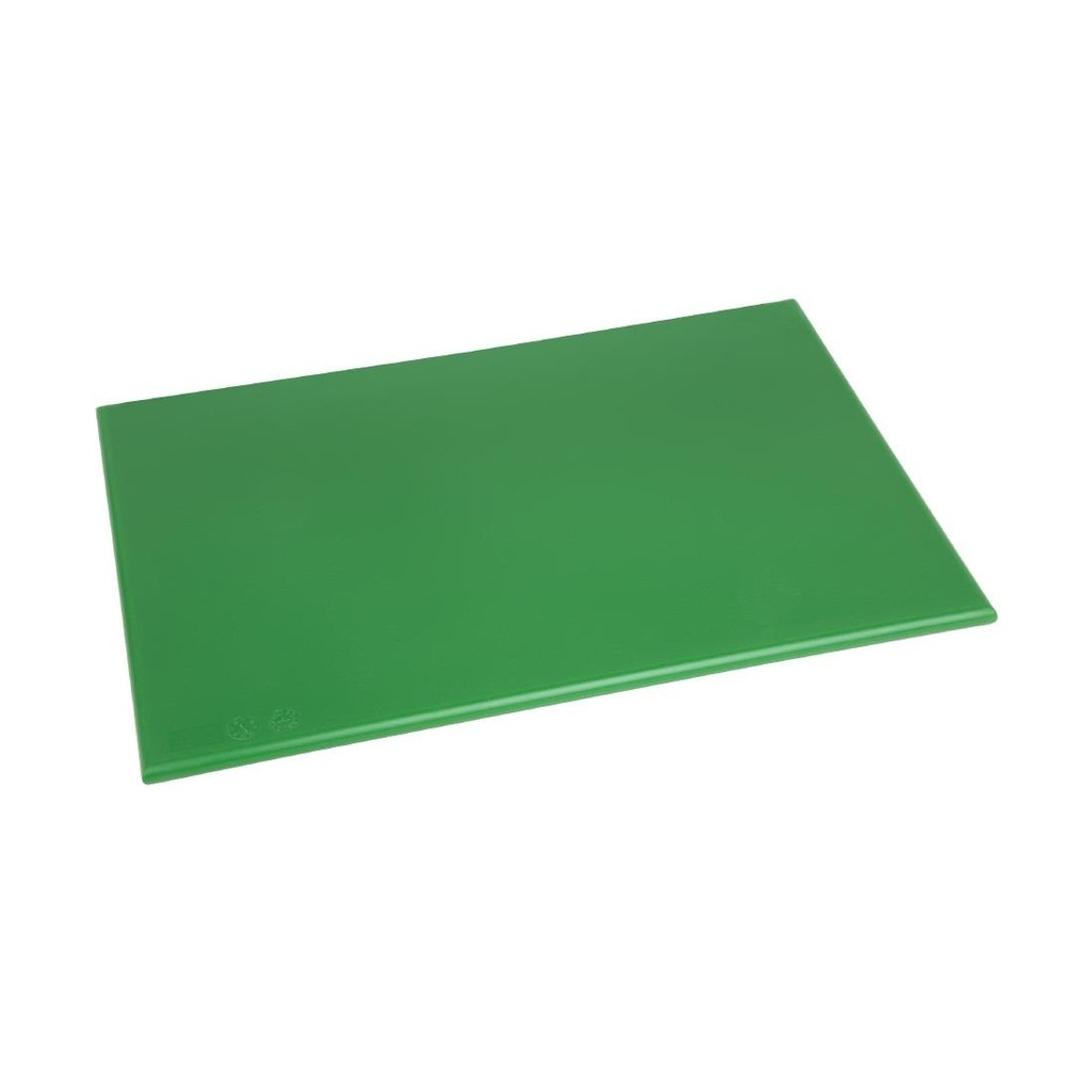 Hygiplas HDPE snijplank groen 450x300x12mm