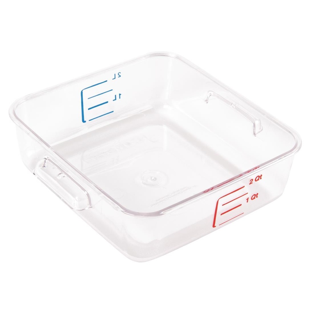 Rubbermaid polycarbonaat voedseldoos 2L