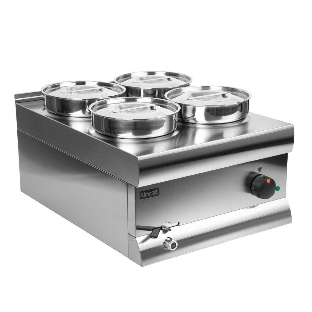 Lincat Silverlink 600 bain marie BS4W 4 x 4,5L