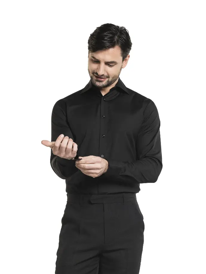 Blouse / shirt Chaud Devant - Men Black Stretch