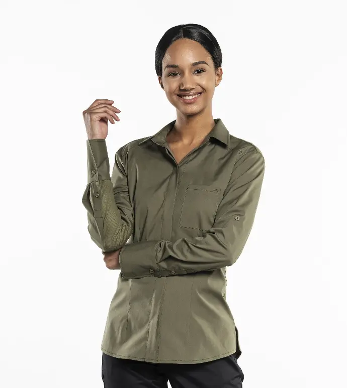 Blouse / shirt Chaud Devant - Women UFX Moss