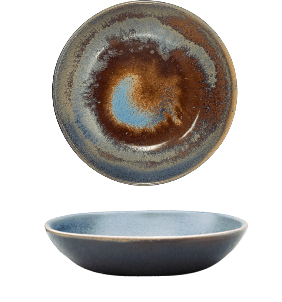 Bowl stoneage 22 cm - Continental Rust - Dark & Blue