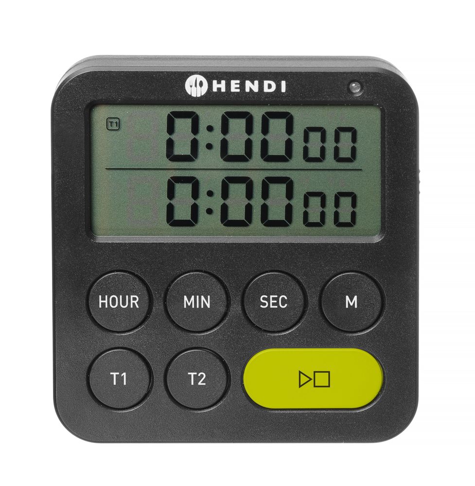 HENDI Timer dubbel 582046