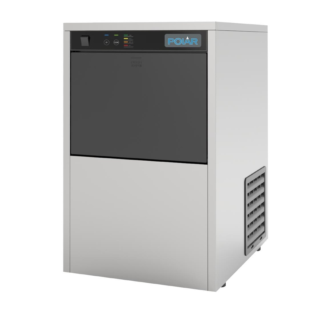 Polar U-Series Tafelmodel Ijsmachine met UVC 20kg