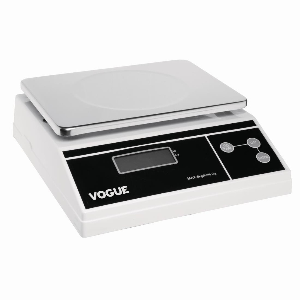 Vogue Digitale Platformweegschaal 6Kg