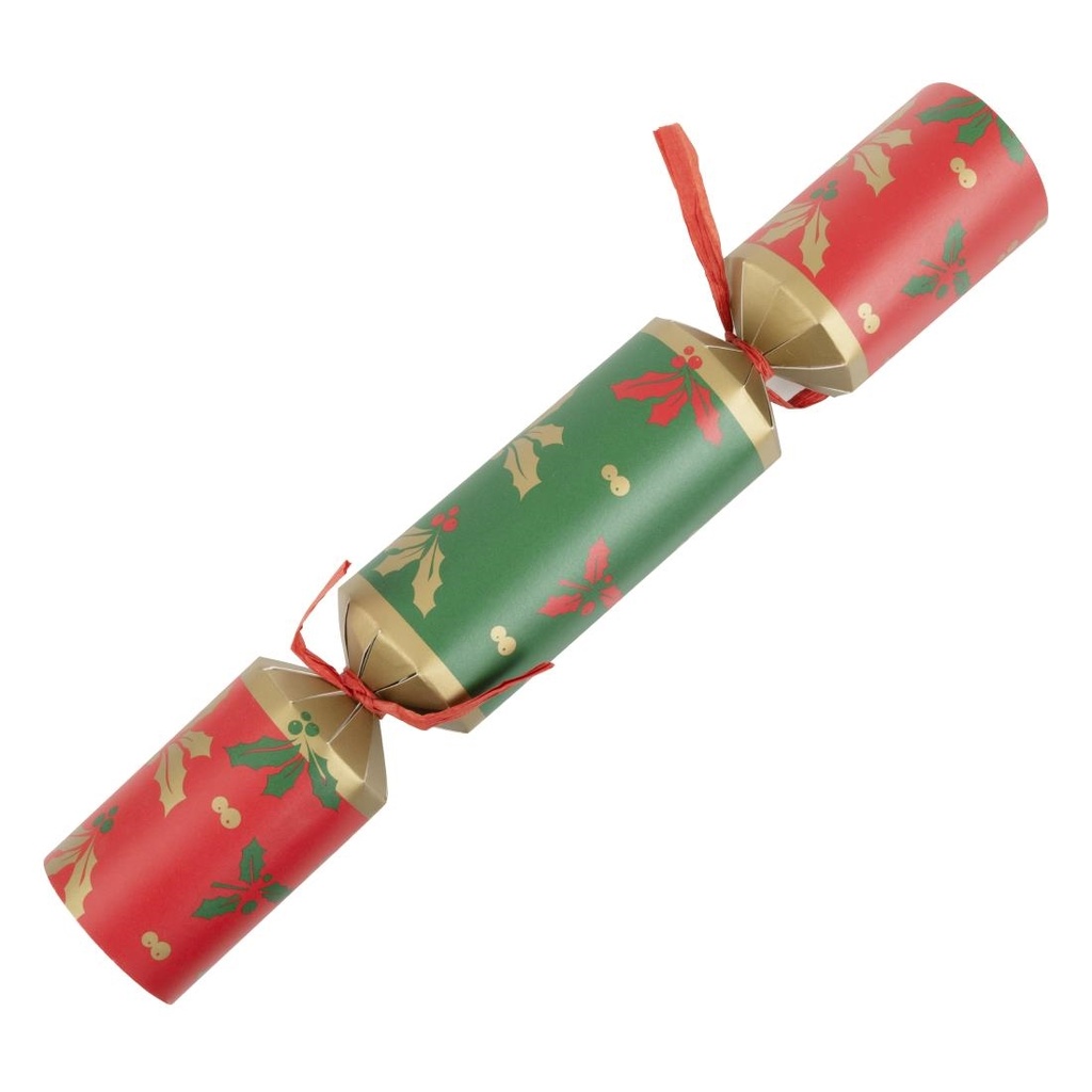 Fiesta Recycleerbare Plasticvrije Kerstcrackers 12" (Pak Van 25)