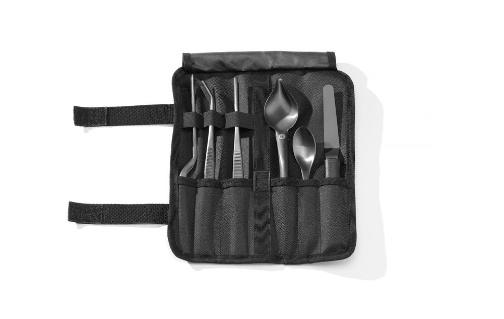 HENDI Chef opmaak set, 6 stuks, zwart 400074