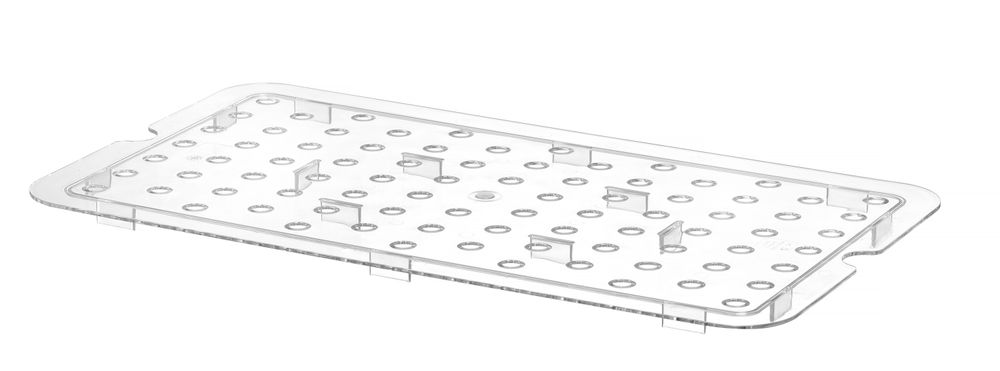 HENDI Geperforeerde roosters voor GN containers polycarbonaat 868522