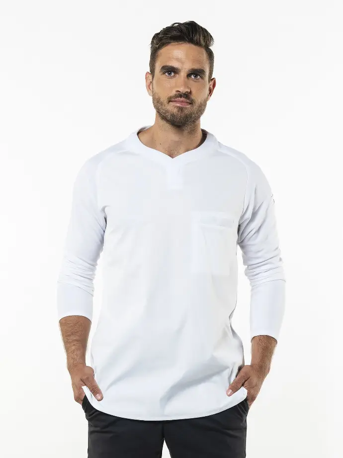 Koksbuis / T-shirt - Chaud Devant - Valente UFX White LS