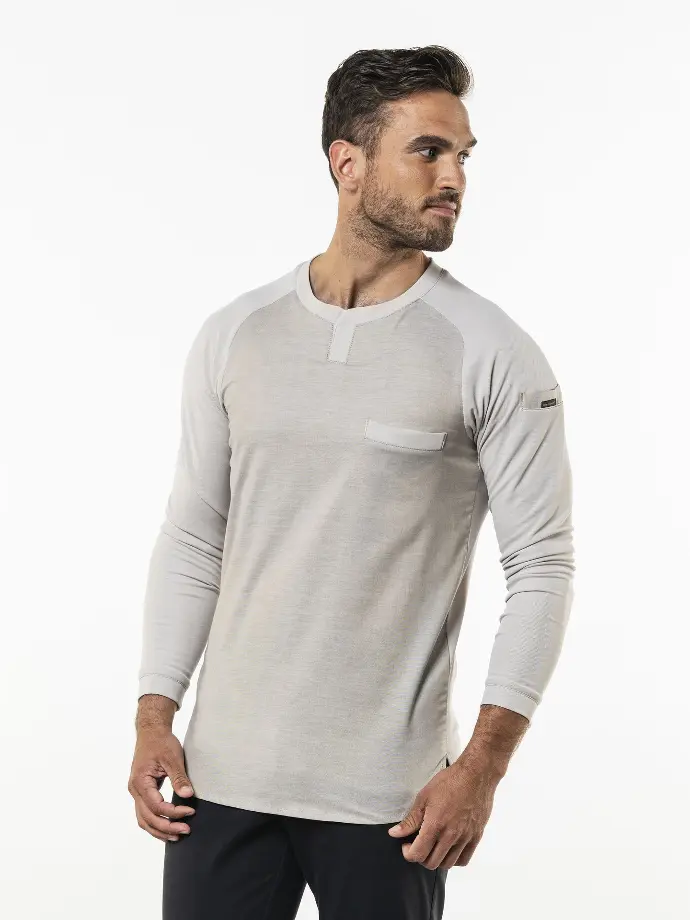 Koksbuis / T-shirt - Chaud Devant - Valente UFX Sand LS