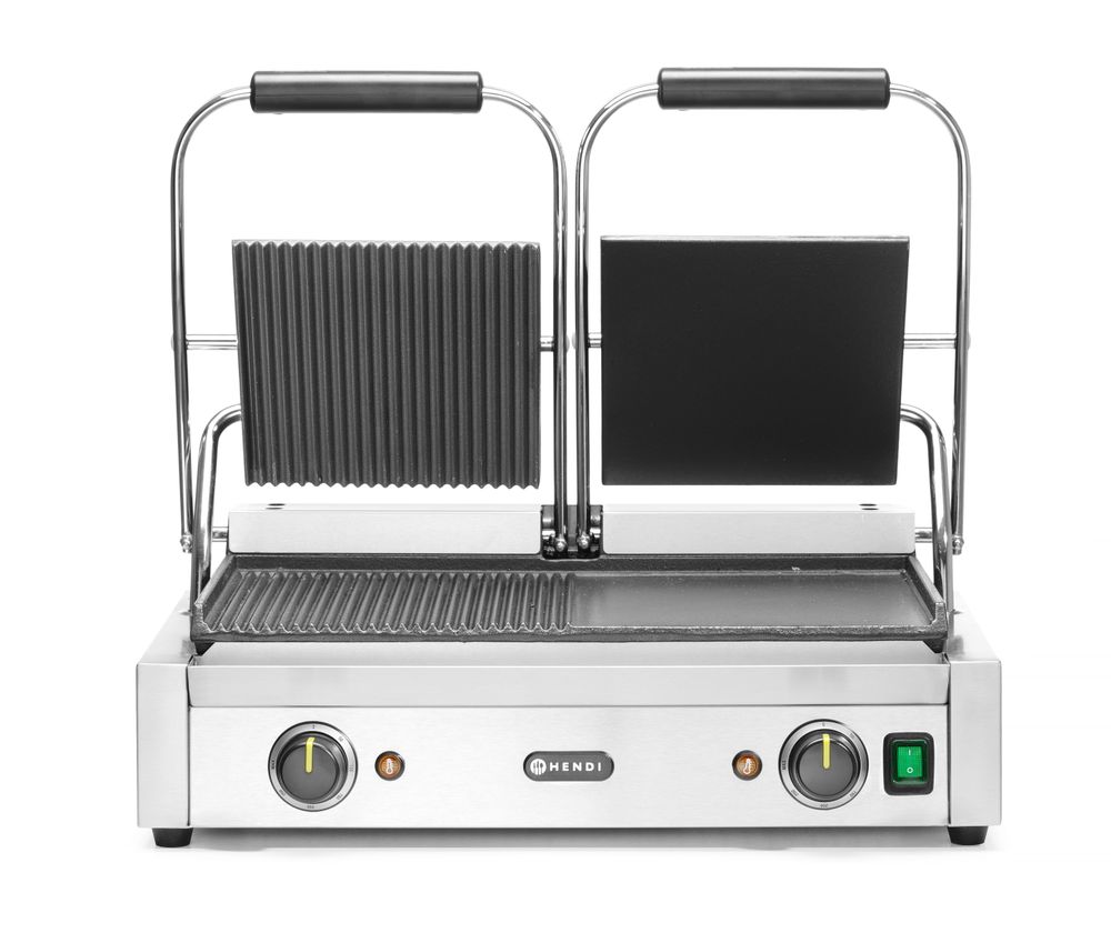 HENDI Contactgrill - dubbele versie 263907