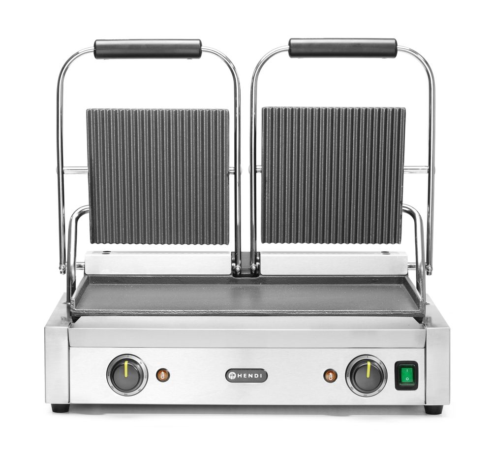 HENDI Contactgrill - dubbele versie 263808